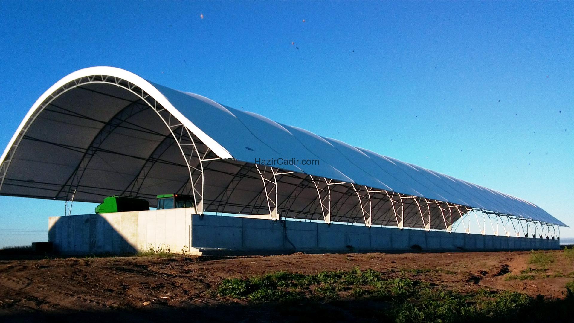 Büyükbaş Küçükbaş Çiftlik Projesi Çadırı