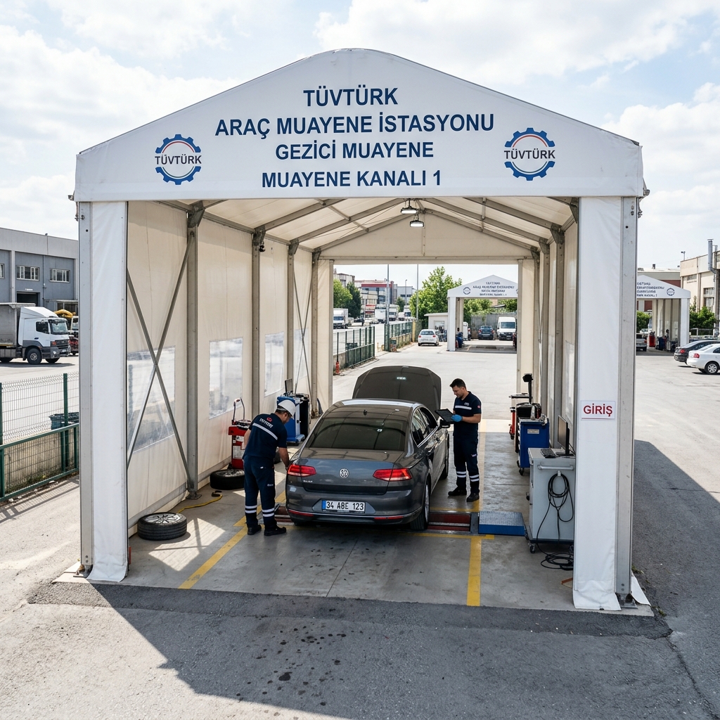 Iğdır Araç Muayene İstasyonu Çadırları İmalatı ve Fiyatları