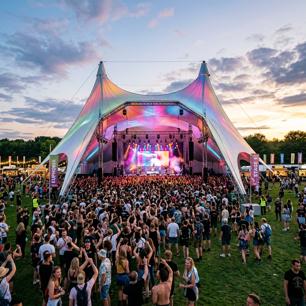 Genel Çadır Festival ve Konser Çadırları İmalatı ve Fiyatları