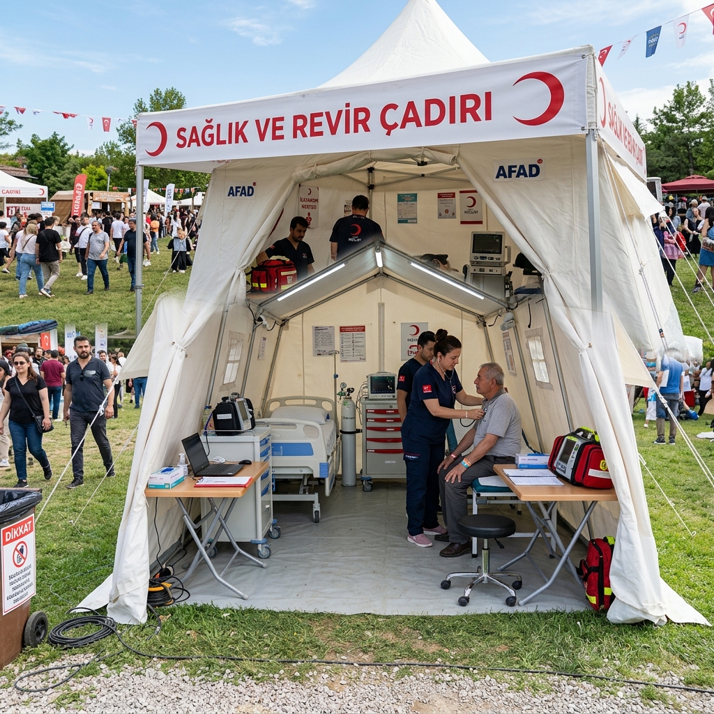 Genel Çadır Sağlık ve Revir Çadırları İmalatı ve Fiyatları