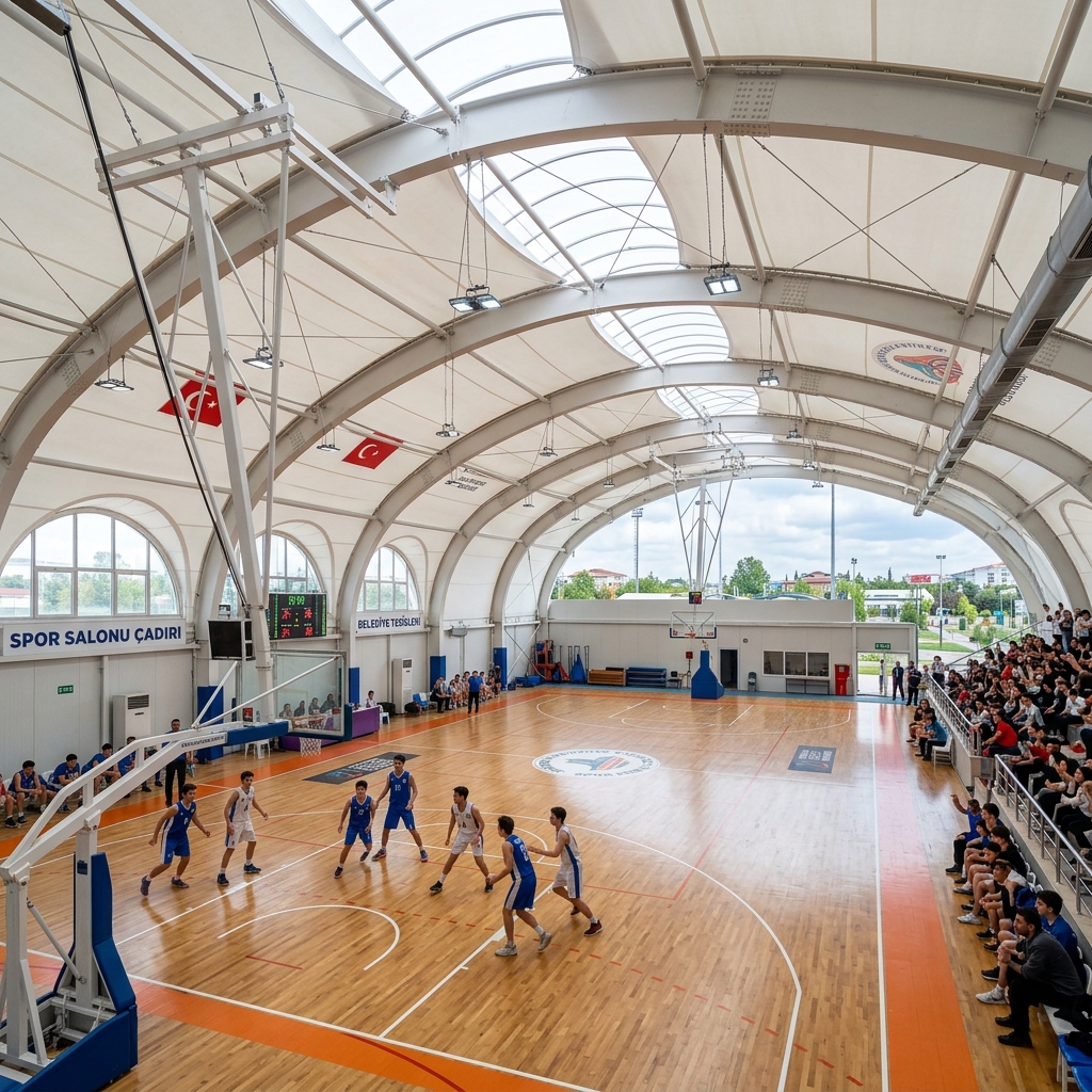 Iğdır Çok Amaçlı Spor Salonu Çadırları İmalatı ve Fiyatları