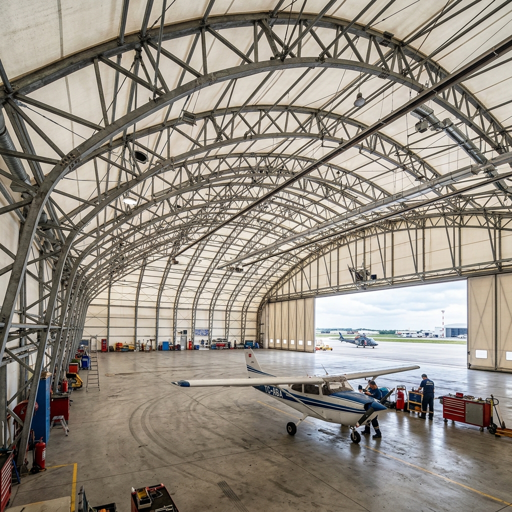 Iğdır Uçak ve Helikopter Hangarları İmalatı ve Fiyatları