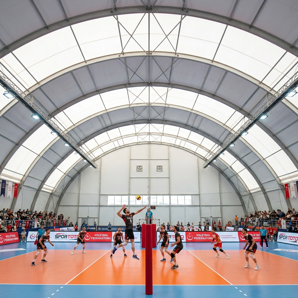 Iğdır Voleybol Sahası Kapama Çadırı İmalatı ve Fiyatları